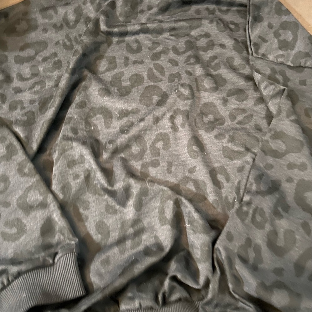 Leopard Print Pajama Set - Picture 2 of 5